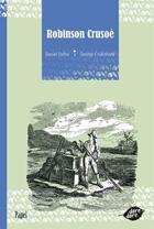 Couverture du livre « Robinson Crusoé » de Daniel Defoe et George Cruikhank aux éditions Dare-dare