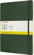Couverture du livre « Carnet quadrillé XL souple vert myrte » de  aux éditions Moleskine