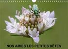 Couverture du livre « Nos amies les petites bêtes (Calendrier mural 2020 DIN A4 horizontal) ; Nos amies qui vivent dans l'herbe haute (Calendrier mensuel, 14 Pages ) » de Martine Julien aux éditions Calvendo