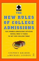 Couverture du livre « The New Rules of College Admissions » de London Michael aux éditions Touchstone