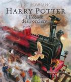 Couverture du livre « Harry Potter Tome 1 : Harry Potter à l'école des sorciers » de J. K. Rowling et Jim Kay aux éditions Gallimard-jeunesse