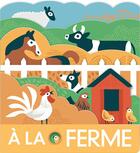 Couverture du livre « À la ferme » de Laura Baker aux éditions Gallimard-jeunesse
