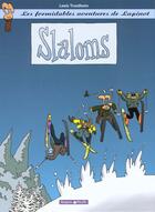 Couverture du livre « Les formidables aventures de Lapinot Tome 0. : slaloms » de Lewis Trondheim aux éditions Dargaud