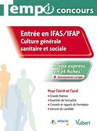 Couverture du livre « Entrée en IFAS/IFAP ; culture générale sanitaire et sociale ; écrite et orale » de Rousseau Proudhom El aux éditions Vuibert