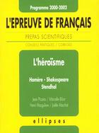 Couverture du livre « Heroisme (l') » de Picano/Bilon/Bafaro aux éditions Ellipses