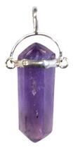 Couverture du livre « Pendentif pointe biterminee amethyste 3 a 4 cm » de  aux éditions Dg-exodif