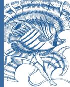 Couverture du livre « Encre marine ; grand carnet » de Marie Detree aux éditions Tutti Frutti