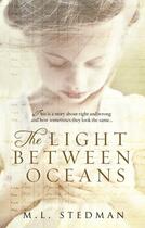 Couverture du livre « The light between oceans » de M. L. Stedman aux éditions Black Swan