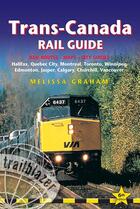 Couverture du livre « Trans canada rail guide » de Melissa Graham aux éditions Trailblazer