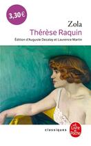 Couverture du livre « Thérèse Raquin » de Émile Zola aux éditions Le Livre De Poche