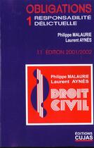 Couverture du livre « Droit civil » de Malaurie/Aynes aux éditions Cujas