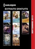 Couverture du livre « Extraits gratuits Harlequin Septembre 2013 » de  aux éditions Harlequin