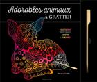 Couverture du livre « Adorables animaux à gratter » de  aux éditions Dessain Et Tolra