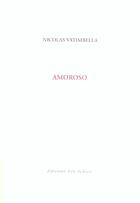 Couverture du livre « Amoroso » de Nicolas Vatimbella aux éditions Leo Scheer