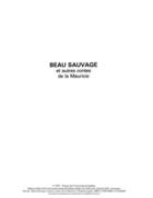 Couverture du livre « Beau Sauvage ; et autres contes de la Mauricie » de Clement Legare aux éditions Presses De L'universite Du Quebec
