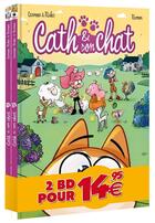 Couverture du livre « Cath et son chat » de Cazenove/Richez aux éditions Bamboo