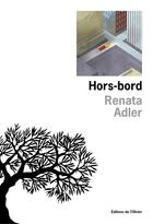 Couverture du livre « Hors-bord » de Renata Adler aux éditions Olivier (l')