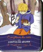 Couverture du livre « Comptines du soir - les contes de grimm » de Bayle/Pastre aux éditions Tana