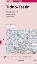 Couverture du livre « Ticino tessin » de  aux éditions Ofts