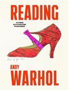 Couverture du livre « Reading andy warhol » de Schleif Nina aux éditions Hatje Cantz