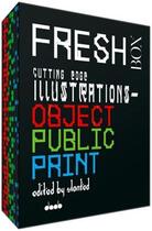 Couverture du livre « Fresh box cutting edge illustrations ; objet public print » de  aux éditions Daab
