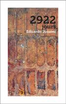 Couverture du livre « 2922 jours » de Eduardo Jozami aux éditions Au Pont 9