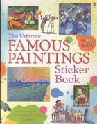 Couverture du livre « Picture book ; famous paintings sticker book » de  aux éditions Usborne