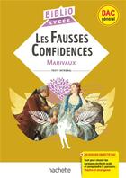 Couverture du livre « Les fausses confidences » de Pierre De Marivaux et Veronique Bremond aux éditions Hachette Education