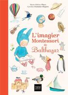 Couverture du livre « L'imagier montessori de balthazar » de Place aux éditions Hatier