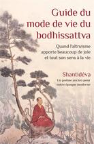 Couverture du livre « Guide du mode de vie du bodhissattva » de Shantidéva aux éditions Tharpa