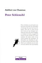 Couverture du livre « Peter Schlemihl ; l'ombre et la vitesse de Pierre Péju » de Adalbert Von Chamisso aux éditions Corti