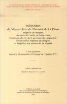 Couverture du livre « Memoires de messire jean de plantavit » de Vergnette Huber aux éditions Cths Edition