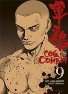 Couverture du livre « Coq de combat Tome 9 » de Akio Tanaka et Izo Hashimoto aux éditions Delcourt