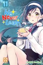 Couverture du livre « We never learn t.11 » de Taishi Tsutsui aux éditions Crunchyroll