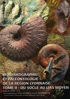 Couverture du livre « Biostratigraphie paléontologique de la région lyonnaise » de Louis Rulleau aux éditions Dedale Editions
