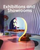 Couverture du livre « Exhibitions and showrooms » de Jasmin Yu aux éditions Design Media