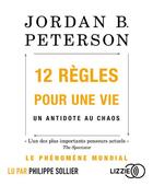 Couverture du livre « 12 regles pour une vie » de Jordan B Peterson aux éditions Lizzie