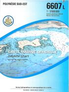 Couverture du livre « 6607l polynesie sud est pacifique su » de  aux éditions Epshom