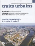 Couverture du livre « Traits urbains n 93 decembre 2017/janvier 2018 » de  aux éditions Traits Urbains