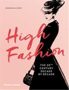 Couverture du livre « High fashion » de Emmanuelle Dirix aux éditions Thames & Hudson