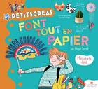 Couverture du livre « Les petitscreas : font tout en papier » de Magali Toursel et Clotka aux éditions Emma Prot