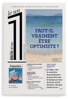 Couverture du livre « LE 1 N.161 ; faut-il vraiment être optimiste ? » de Le 1 aux éditions Le Un