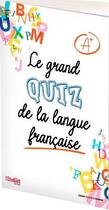 Couverture du livre « Le grand quiz de la langue francaise » de  aux éditions L'etudiant