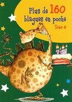 Couverture du livre « Plus de 160 blagues en poche t.5 » de Fabrice Lelarge aux éditions Hemma