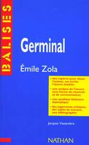 Couverture du livre « Germinal » de Vasseviere/Zola aux éditions Nathan