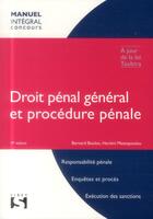 Couverture du livre « Droit pénal général et procédure pénale (19e édition) » de Bernard Bouloc et Haritini Matsopoulou aux éditions Sirey