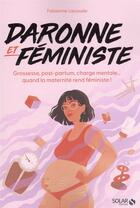 Couverture du livre « Daronne et féministé » de Fabienne Lacoude aux éditions Solar