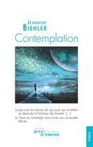 Couverture du livre « Contemplation » de Jeannine Biehler aux éditions Jets D'encre