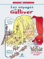 Couverture du livre « Les voyages de Gulliver » de Jonathan Swift aux éditions Scudery