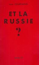Couverture du livre « Et la Russie? » de Jean Courtavel aux éditions Nel